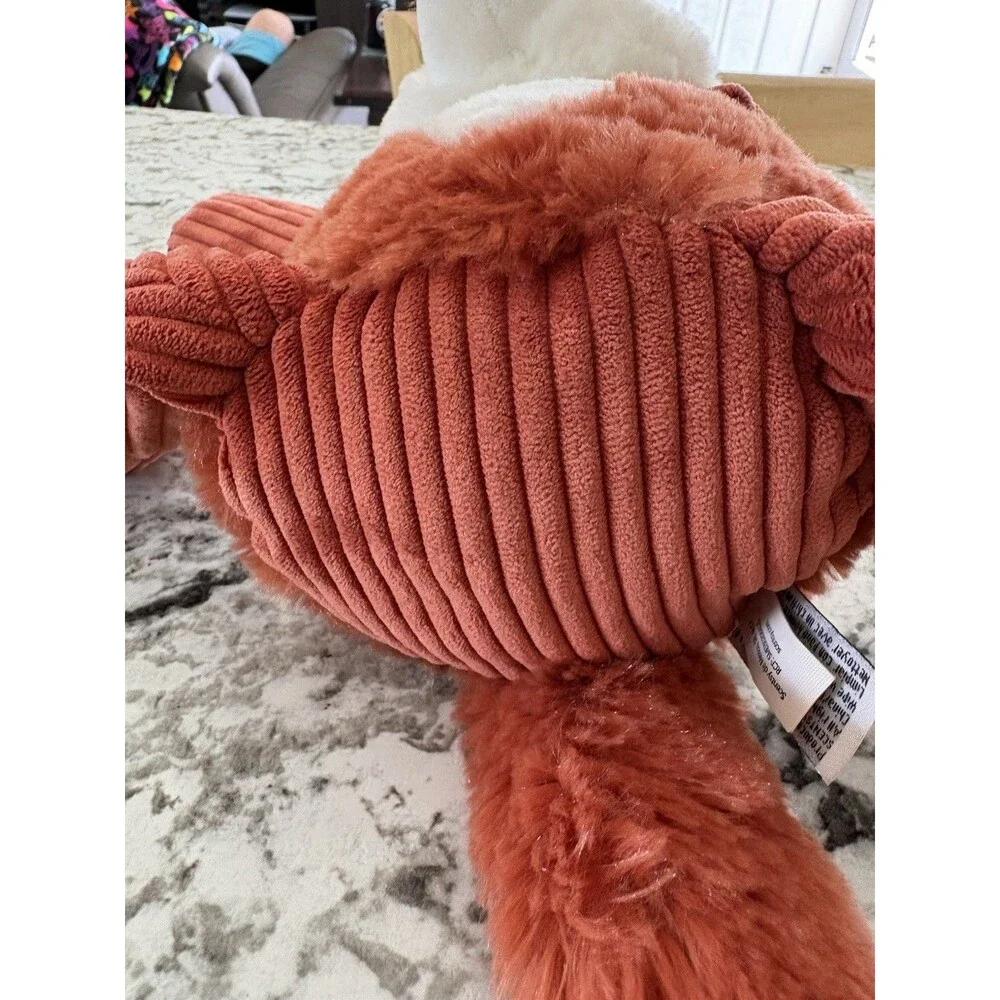 Scentsy Buddy Fern Plush Fox Stuffed Animal With Corduroy Arms & Legs-No Pak